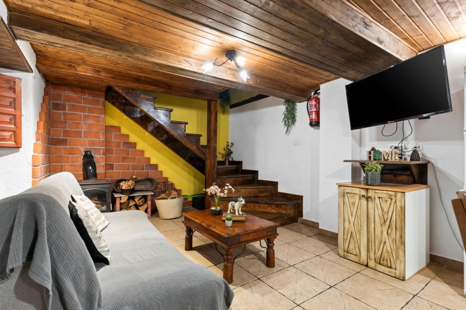 Ferienwohnung La Congosta Magica Aldea Rodeada De Montanas La Plaza Exterior foto
